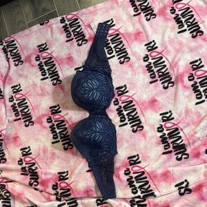 Victoria's Secret Midnight Blue Lace Bra